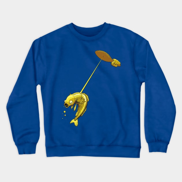 Slappy Fish Crewneck Sweatshirt by JoshForeman